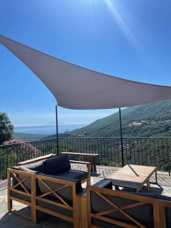 Appartement Dans Maison De Village Vue Mer Sisco Екстериор снимка